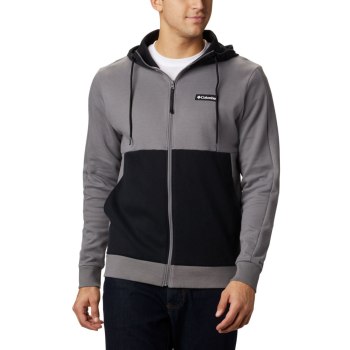 Columbia Muške Majice S Kapuljačom - Mountain View Omni-Heat Full Zip Sive | AJWY-27658